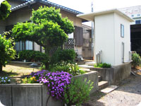 農家外用で屋外トイレ『快』設置